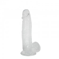 Realistic Dildo Master Dong 15,5cm Clear