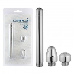Shower Attachment for Anal Douche with 3 Tips Clean Flux