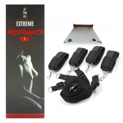 Kit Sex Bed negro con cadena