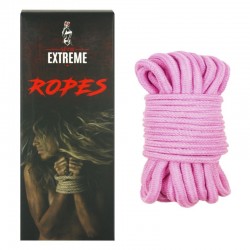 Bondage Cotton Seil 5m - Rosa