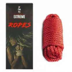 Bondage Silk Rope 5m - Red