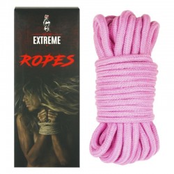 Bondage Cotton Rope 10m - Pink