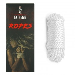 Bondage Silk Rope 5m - White