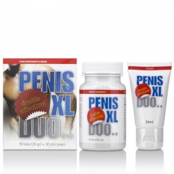 Penis XL Duo Pack 30 Capsules + Crème 30 ml