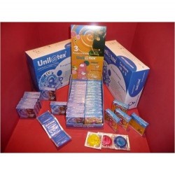 Unilatex Multi-Fruits Condoms – Box of 144
